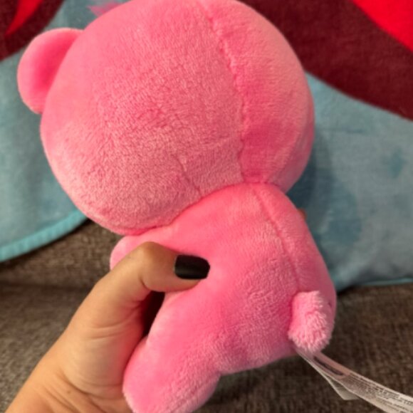 2023 Hello Kitty x Care Bears Unlock the Magic Cheer Pink Plush Sanrio 9” - Picture 2 of 2